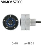 SKF VKMCV 57003 Rola ghidare/conducere, curea transmisie