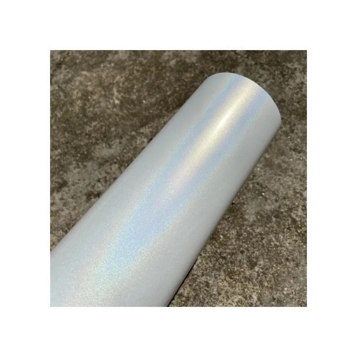 Folie protectie caroserie colorata PPF Alb Perlat Stralucitor cu functie de regenerare si tehnologie eliminare bule 1mx1.52m Cod: PPF-TU055 Automotive