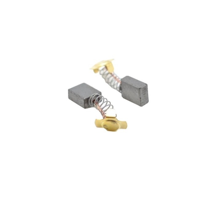 Set 2 Perii Colectoare elSales ELS-CRB-7-13-16.5, Dimensiune carbuni 7 x 13 x 16.5 mm, gri