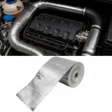 Banda de izolatie termica argintie 450&deg;C, scut termic autoadeziv, 5 metri x 50mm Performance AutoTuning