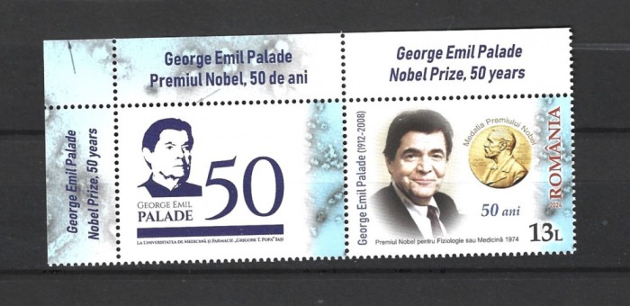 ROMANIA 2024 - GEORGE EMIL PALADE, VINIETA 1, MNH - LP 2494