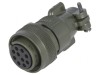 Conector circular dimensiune 18 aliaj aluminiu oliv