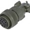 Conector circular dimensiune 18 aliaj aluminiu oliv