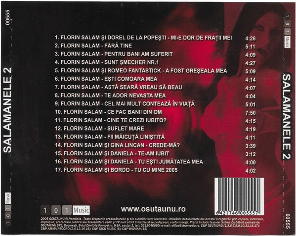 Pub Stranger garlic CD Florin Salam ‎– Salamanele 2, manele | Okazii.ro