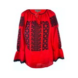 Bluza dama R 25, marime 3XL, rosu