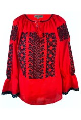 Bluza dama R 25, marime M, rosu