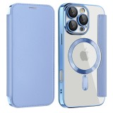 Husa Samsung Galaxy A17 5G Asteroid GSM SmartMag Book Case, bleu