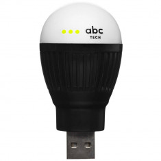 Bec ABC Tech Bulb USB Negru foto