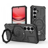 Husa pentru Samsung Galaxy S26 Plus S947, Techsuit, Carbon Shield Pro, Neagra