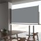 vidaXL Copertină laterală retractabilă de terasă, gri, 80 x 300 cm 48360