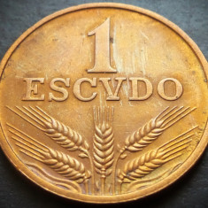 Moneda 1 ESCUDO - PORTUGALIA, anul 1972 *cod 5042