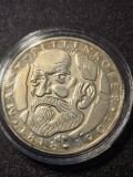 P10 Germania 5 marci 1968 Pettenkofer/ Argint /ex Proof / din foto