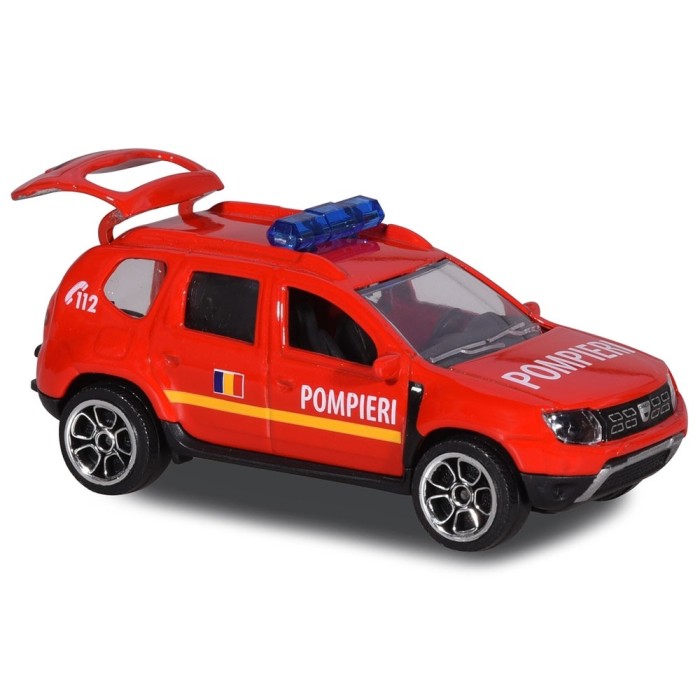 Masina de pompieri Majorette Dacia Duster Masina de pompieri Majorette Dacia Duster