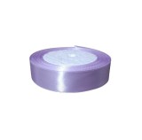 Panglica din satin pentru decorare, mov deschis, 22.5m x 2.5 cm
