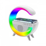 Boxa Bluetooth OEM G500 QI, 3W, RGB, Alba