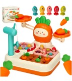 Cantar de jucarie educativa pentru copii, Bibi-inn, plastic, 4 in 1, 18 luni+, multicolor, 23x25x20cm, Oem