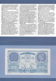 ROMANIA 20 LEI 2021 , Polimer , UNC , necirculata , Seria 21269 , in FOLDER + PLIC BNR , Replica dupa prima Bancnota emisa in anul 1881