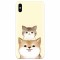Husa silicon pentru Apple Iphone X, Two Cat