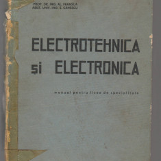 C9034 ELECTROTEHNICA SI ELECTRONICA - FRANSUA, CANESCU