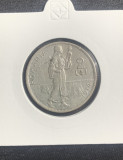 Moneda 2 lei 1914 argint Romania