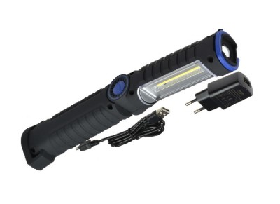 Lampa de lucru cu 2xLED Magneti Marelli 007935030140 0,9W 110 lm, 60 lm, cu incarcator, cu sistem de fixare, magnet, maner si comutator foto