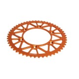 Pinion spate aluminiu portocaliu KTM Husqvarna Husaberg 98- 25