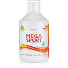 Swedish Nutra Mega Sport băutură pentru susținerea performanțelor sportive aroma Orange 500 ml