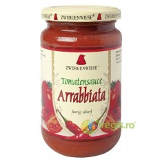 Sos de Rosii Arrabbiata cu Ardei Iute fara Gluten Ecologic/Bio 340ml