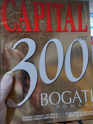 Top 300 cei mai bogați rom&amp;acirc;ni 2007 - supliment revista Capital foto