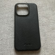 Husa Melkco Luxury piele naturala Iphone 15 Pro Premium Handmade foto