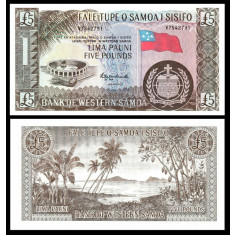 Western Samoa 2020 - 5 pounds UNC