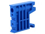 Casetă Albastră Poliamidă 10mm TS35