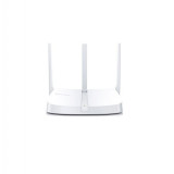 Router wireless Mercusys, 300 Mbps, 2 antente, Alb