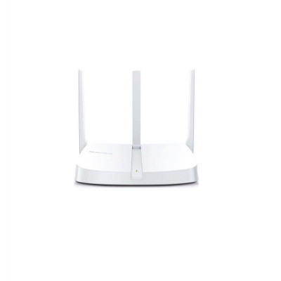 Router wireless Mercusys, 300 Mbps, 2 antente, Alb foto