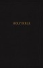 KJV, Deluxe Thinline Reference Bible, Imitation Leather, Black, Red Letter Edition