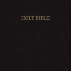 KJV, Deluxe Thinline Reference Bible, Imitation Leather, Black, Red Letter Edition