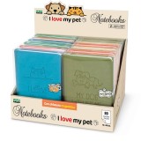 Notebook I Love my Pet, cu inchidere magnetica, 80 de pagini, 13 x 18 cm (12