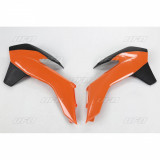 Laterale radiator KTM SX/SX-F 2+4T/2013, portocaliu/negru Cod Produs: MX_NEW 05202037PE