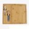 Set tocator branzeturi 29x29xx1.5 cm, cutit si furca