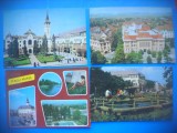 HOPCT LOT 3629 - 4 CARTI POSTALE-TARGU MURES-CIRCULATE, Circulata, Printata
