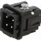 Conector ILME HDC CK 3 pini 10A 600V inserturi contact tată