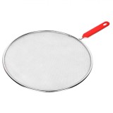 Sită Tigaie 28cm, M&acirc;ner Roșu, Potrivit pentru Mașina de Spălat Vase, Oem