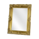 Oglinda din cristal cu o rama aurie GM-1105