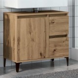 vidaXL Dulap de chiuvetă, stejar artizanal, 65x33x60 cm lemn prelucrat 857124