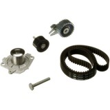 Kit distributie + pompa apa Alfa Romeo 159; Fiat Croma, Grande Punto, Sedici; Opel Astra H, Signum, Vectra C, Zafira; Saab 9-3; Suzuki SX4, 1.9 JTDM, Gates