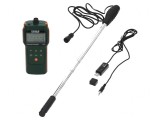 Termoanemometru LCD 0,5-20m/s 0,1-99,9%RH Iluminare