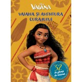 Vaiana și aventura curajului. 32 de planșe de colorat
