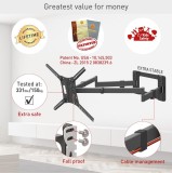 Barkan TV Wall Mount 13"- 83" Black