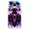 Husa silicon pentru Huawei P9 Lite, Abstract Framed Skull