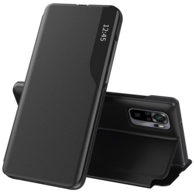 Husa pentru Xiaomi Redmi Note 10 4G / Note 10S / Poco M5s - Techsuit eFold Series - Black foto